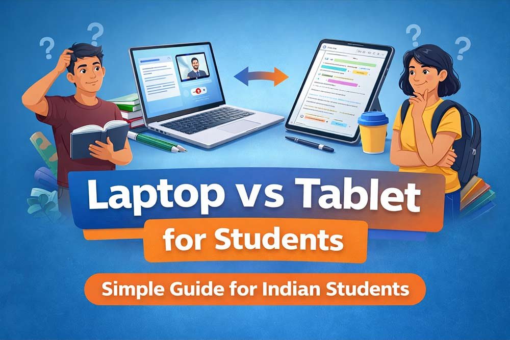 Laptop vs Tablet for Students: 2 Simple Tips for the Right Choice